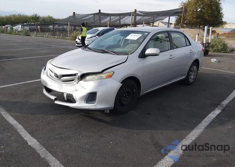 2012 Toyota Corolla Le z USA, uszkodzony, nr VIN 5YFBU4EEXCP011008